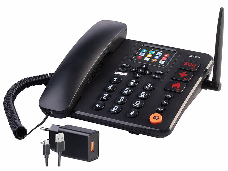 Seniorentelefon Simvalley TTF-410